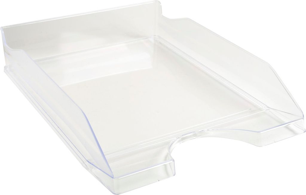 EXACOMPTA Briefablage ECOTRAY, DIN A4+, kristall, 5er Pack