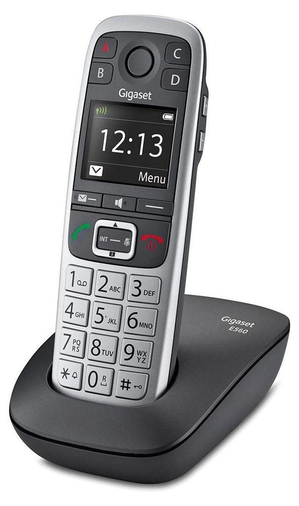 Gigaset S30852-H2708-B101 Gigaset E560 platin Productafbeelding 