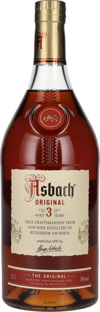 Asbach Original 3 Jahre 38% Vol. 0,7l Image du produit 