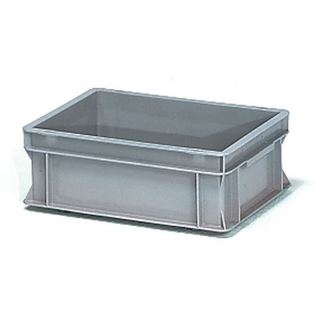 Fetra Eurokasten LxBxH 400 x 300 x 145 mm, grau
