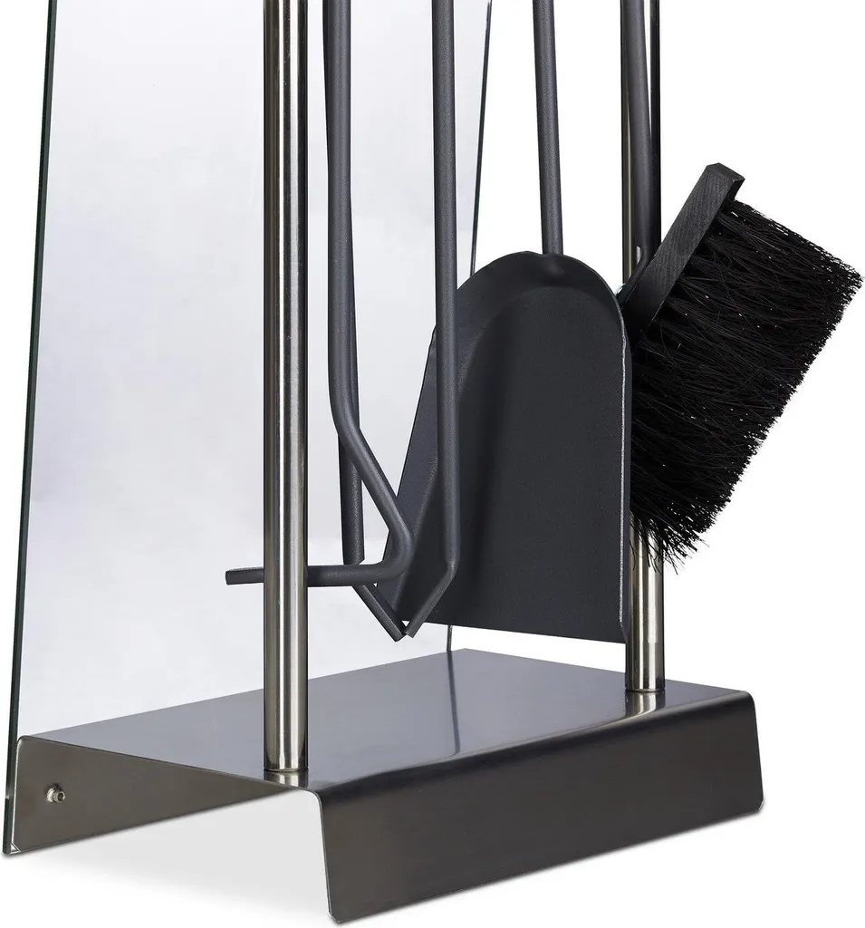 Accessoires de Cheminée pour Poêle à Bois - Kit 5 Pièces de Rangement
