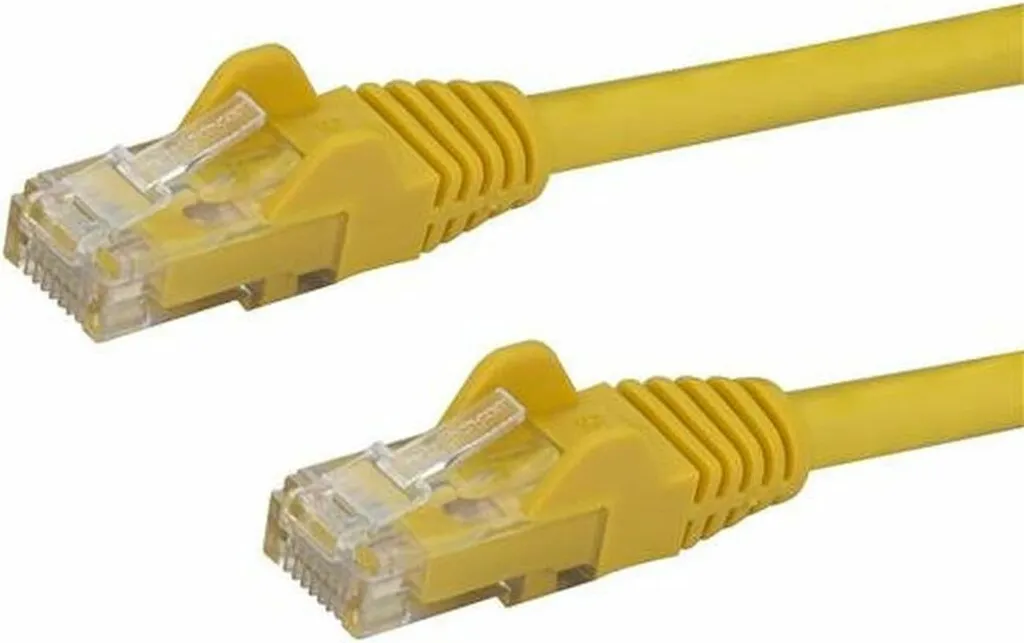 Patch Cable StarTech N6PATC1MYL Cat6 1m UTP Giallo - Standard IT