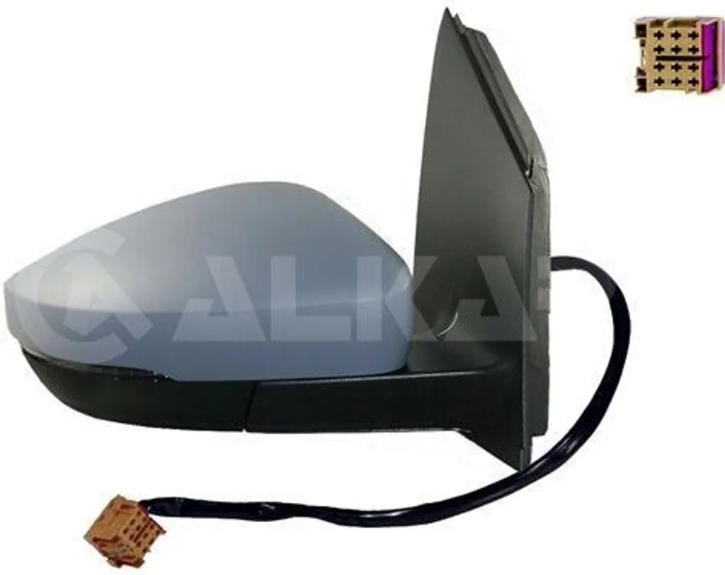 Rétroviseur extérieur droit ALKAR 6138123 pour VW Polo 6C 6R OE 6R0949102F