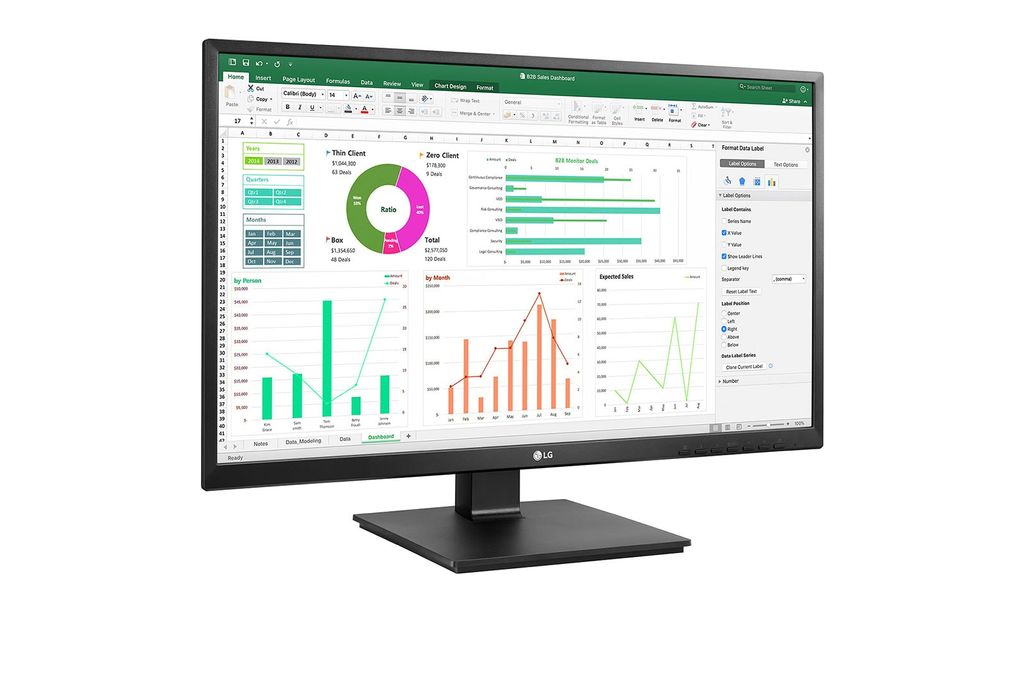 LG 27BN55UP-B - Monitor LED - 68,4 cm (27") - 3840 x 2160 Zdjęcie produktu 4