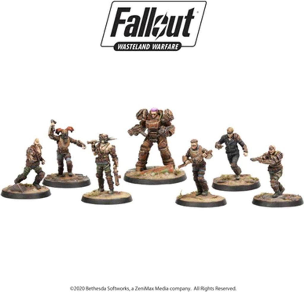 Asmodee Fallout : Wasteland Warfare: Raiders Core Set, Gra Zdjęcie produktu 