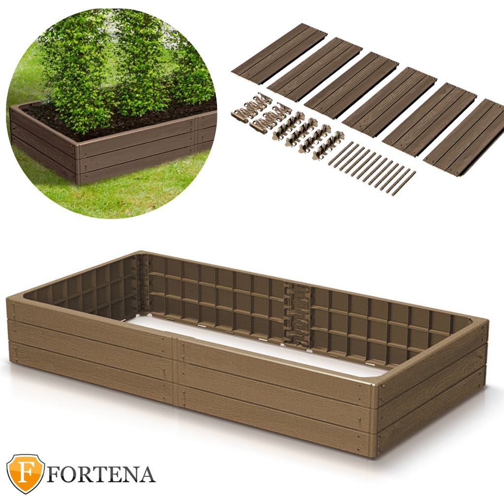 Gartenrabatte Gartenbeet Hochbeet Pflanzkasten Gemüsebeet Produktbild 