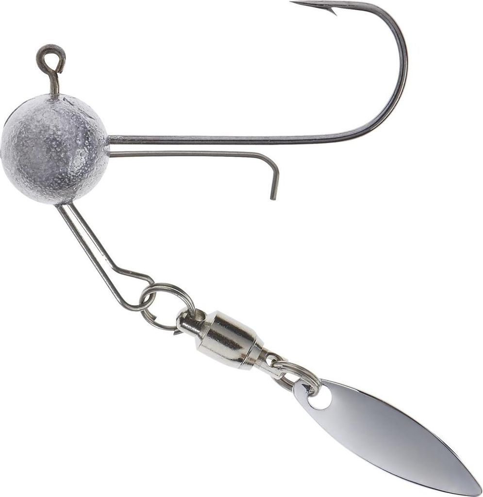 Balzer Shirasu Spinner Jig - 2 Jighaken mit Spinnerblatt , Größe/Gewicht:Gr. 5/0 / 10g