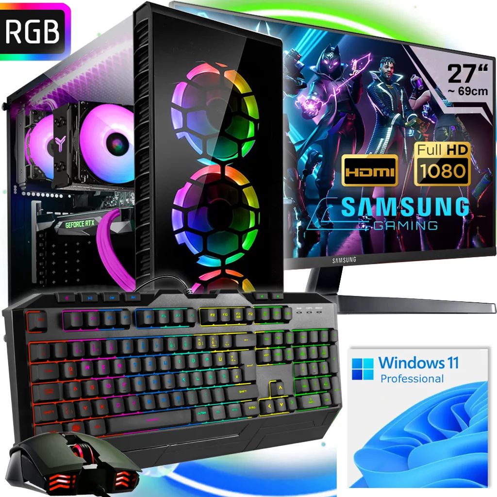 KRAFTPC Gaming PC Komplett Set Intel Core i9 | Kaufland.de