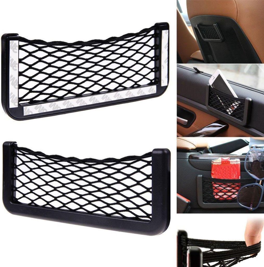 Ablagefach Netz Gitter Tasche Fach Handyhalter Halter für Produktbild 