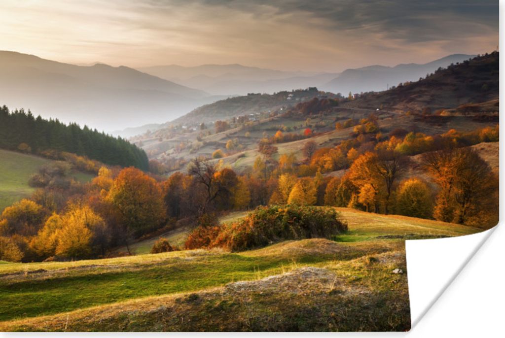MuchoWow Poster Landschaft der Rhodopen 30x20 cm - Plakate - Print