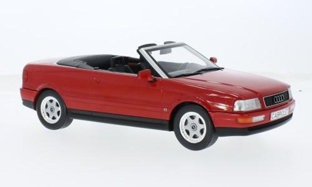 MCG MCG18371 - 1:18 Audi Cabriolet, rot, 1991 - Neu Produktbild 