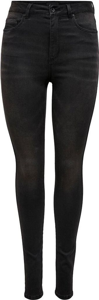 Only Royal Life Skinny Denim Bj13963 Hochtaillierte Jeans Schwarz XS / 34 Frau Schwarz XS
