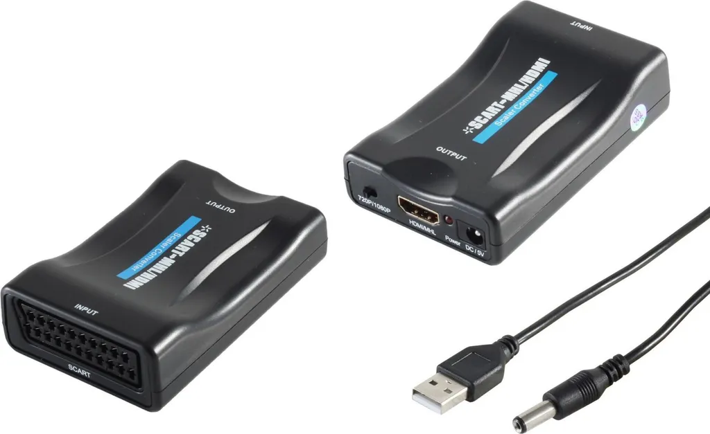 Connecter Console Rétro sur TV HDMI - Convertisseur S/CONN Péritel 1080p