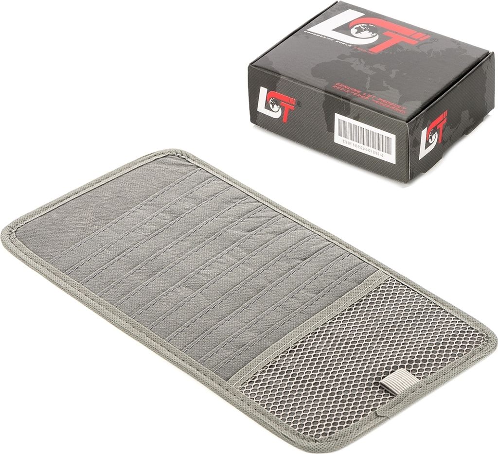 Sonnenblende CD-Hülle Tasche 12er grau für VW für SEAT für SKODA
