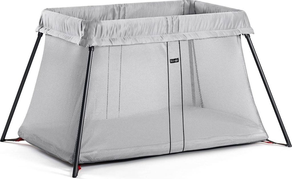 BabyBjorn Travel Crib Light, Faltbar, 6 kg, Silber Produktbild 