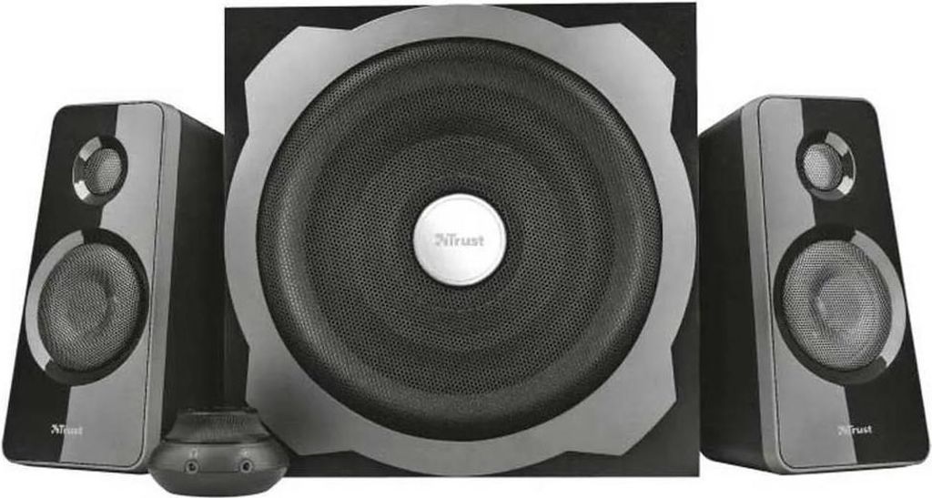 Trust Tytan, 2.1 kanály/kanálov, 60 W, Univerzálne, Čierna, Obrázok produktu 
