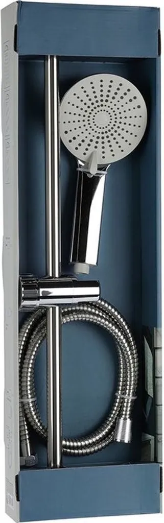 Kit douchette anticalcaire 3 jets avec flexible et support pour basse pression - 4
