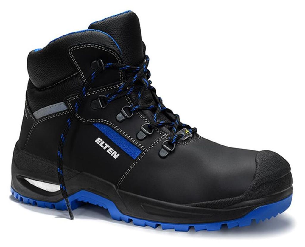 Sicherheitsschnürstiefel LEONARDO XXSG black-blue Mid ESD Produktbild 