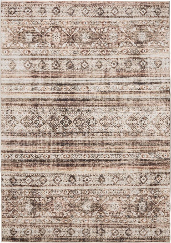 benuta tapis vintage lavable George Marron 200x300 cm tapis Image du produit 