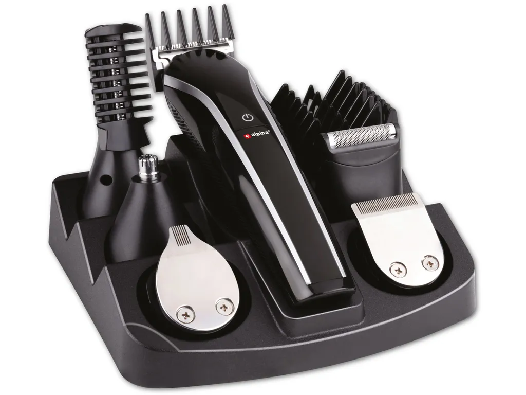 Tondeuse multifonction Alpina 3W pour rasage visage et corps de près