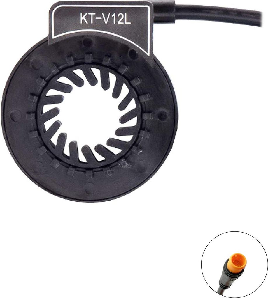 windmeile | Pedalsensor KT-V12L, Waterproof, PAS Sensor, PAS Systemassistent, E-Bike, Elektro Fahrrad, Pedelec, 24V/36V/48V