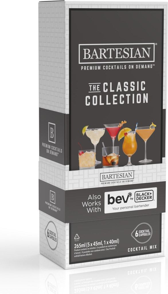 Black + Decker BARTESIAN Cocktail Kapseln 6er-Set Produktbild 