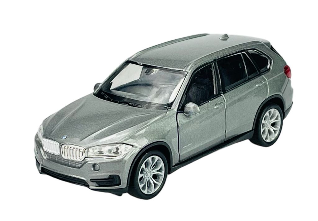 Welly BMW X5 F15 Silber 1:34-1:39 Die Cast Metall Modell Neu im Kasten 43691
