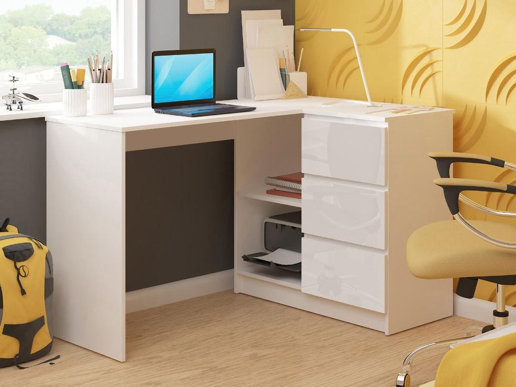Eckschreibtisch – Büro Eckschreibtisch – Eck Computertisch Produktbild 