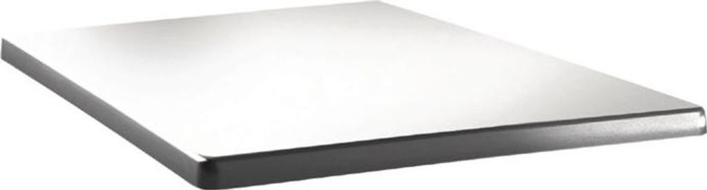 Topalit Classic Line quadratische Tischplatte weiß 70cm Produktbild 