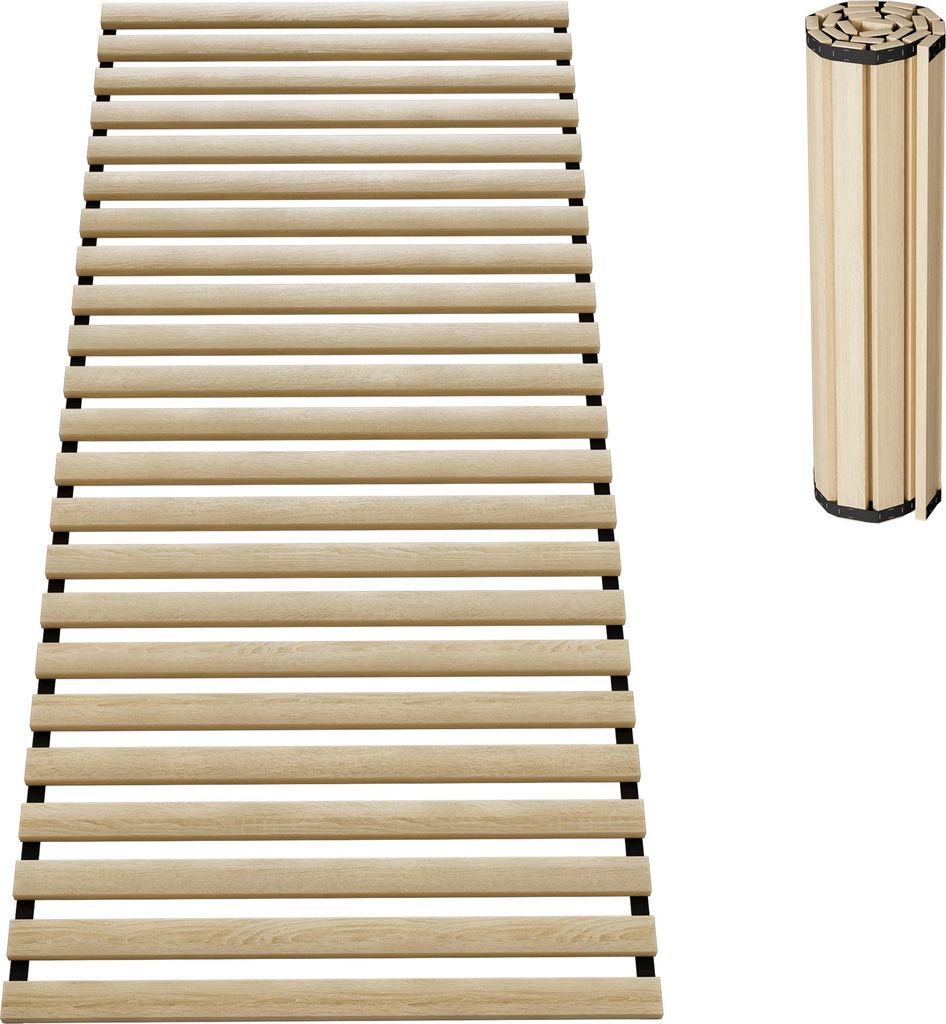 JOIEYOU rolovací rám z cedrového dřeva 90x200 cm s 23 Obrázek produktu 