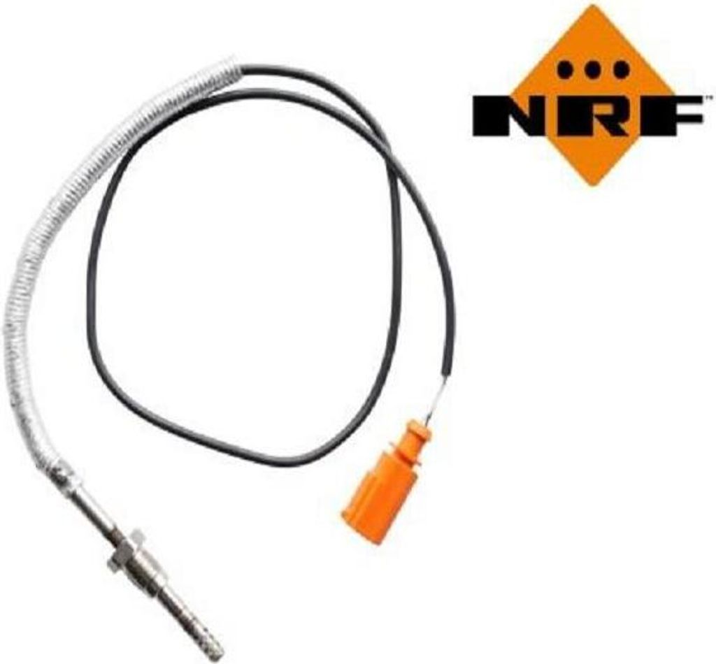 Sensor Abgastemperatur 2-polig 824 mm Kabel NRF für u.a. VW CADDY