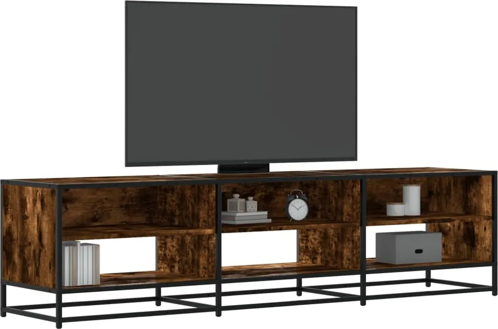 Mobile TV Moderno 180x40 Rovere Fumo Maison Exclusive