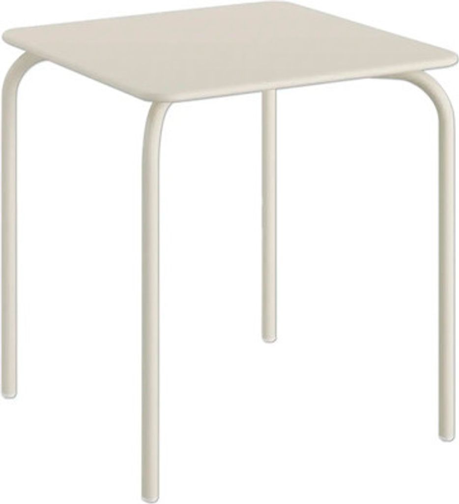 Olly Terrassentisch quadratisch – Beige