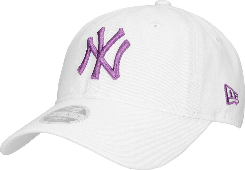 New Era 9Twenty Damen Cap - New York Yankees weiß / lila
