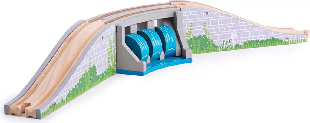 Accessoire Circuit Train Bois - Pont Cascade pour Varier les Tracés