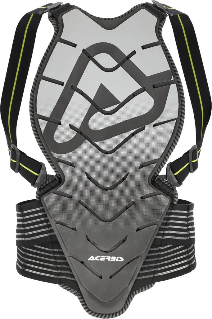 Protection dorsale ACERBIS Comfort 2.0 Noir/Jaune L/XL - Dorsale Moto