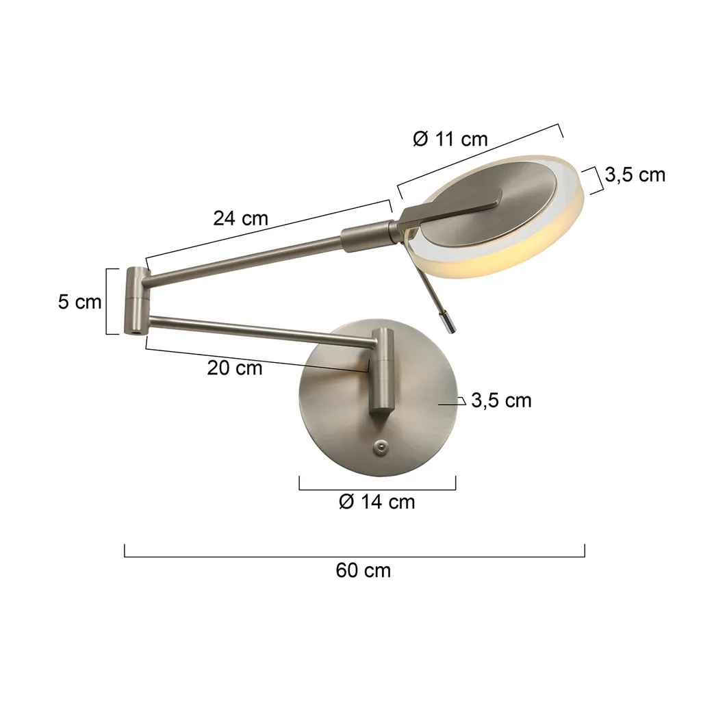 Applique LED Turound 2733ST : Éclairage Précis sans Éblouissement