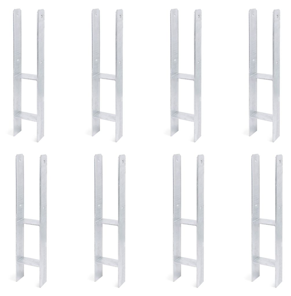 Supporti per pali H, marca Alberts, dimensioni 101x600 mm, Immagine del prodotto 