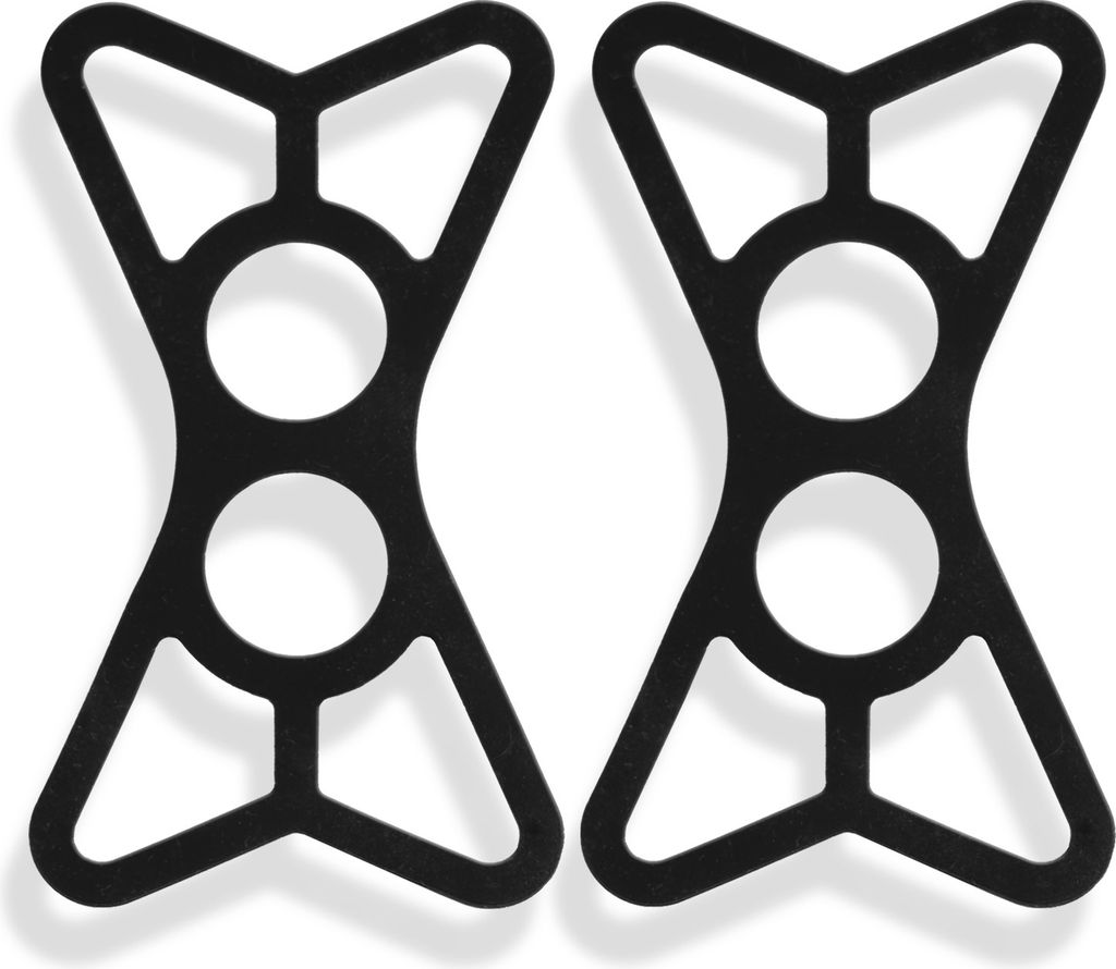 Wicked Chili 2x Sicherungsgummi für Handy Fahrradhalterung, Bike Halterung Silikon Ersatz Gummiband, Anti-Rutsch Halter für Powerbank, Karten, Ti...