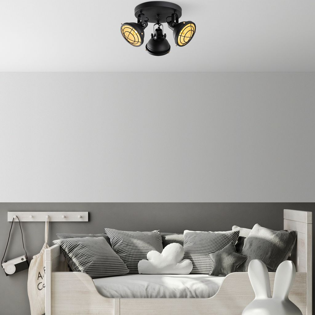 Opviq, Spoly - 13798, Kronleuchter, Schwarz, METALLKÖRPER, 45 x 45 x 26 cm