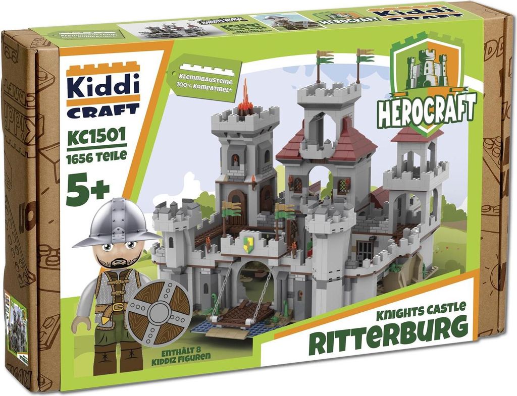 Dark Side Bricks GmbH Kiddicraft KC1501 Ritterburg