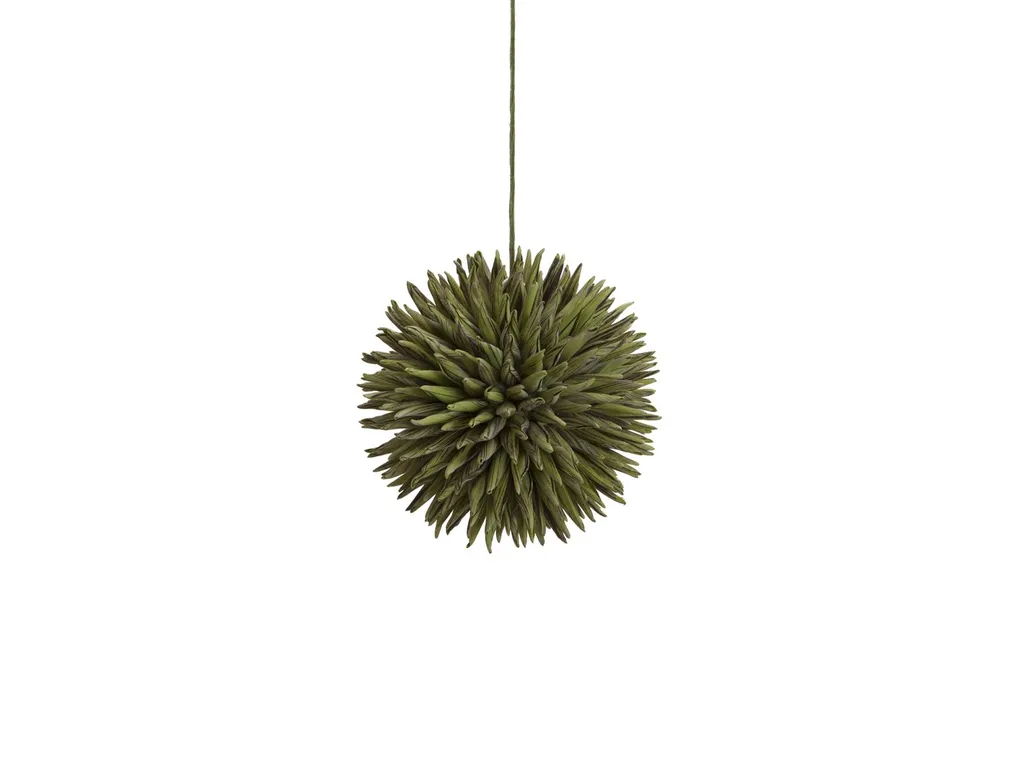 Décoration Végétale sans Entretien : Sphère de Succulentes Vertes 16 cm