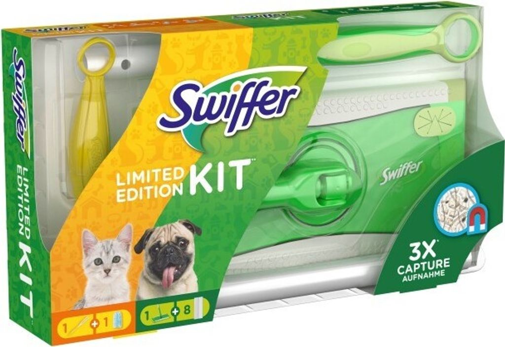 Swiffer Starter Set Bodenwischer + Handgriff Staubmagnet Produktbild 10
