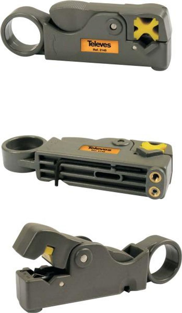 Televes Deutschland GmbH Kabelabisolierwerkzeug f.Crimp/Presstechnik FCS10 (2145)