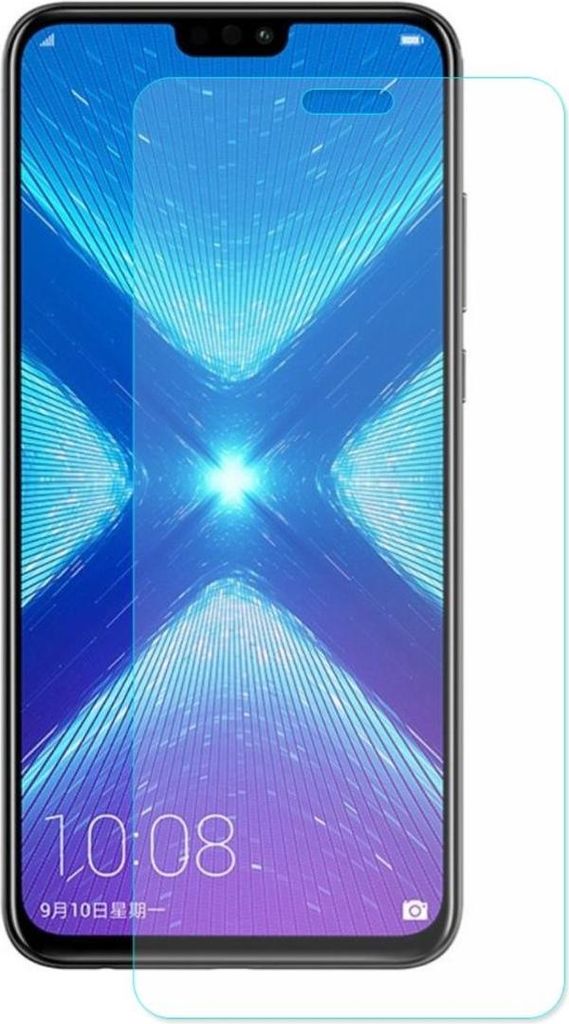Huawei Honor 8X Panzer Schutz Display Glas Panzerfolie 9H Echtglas