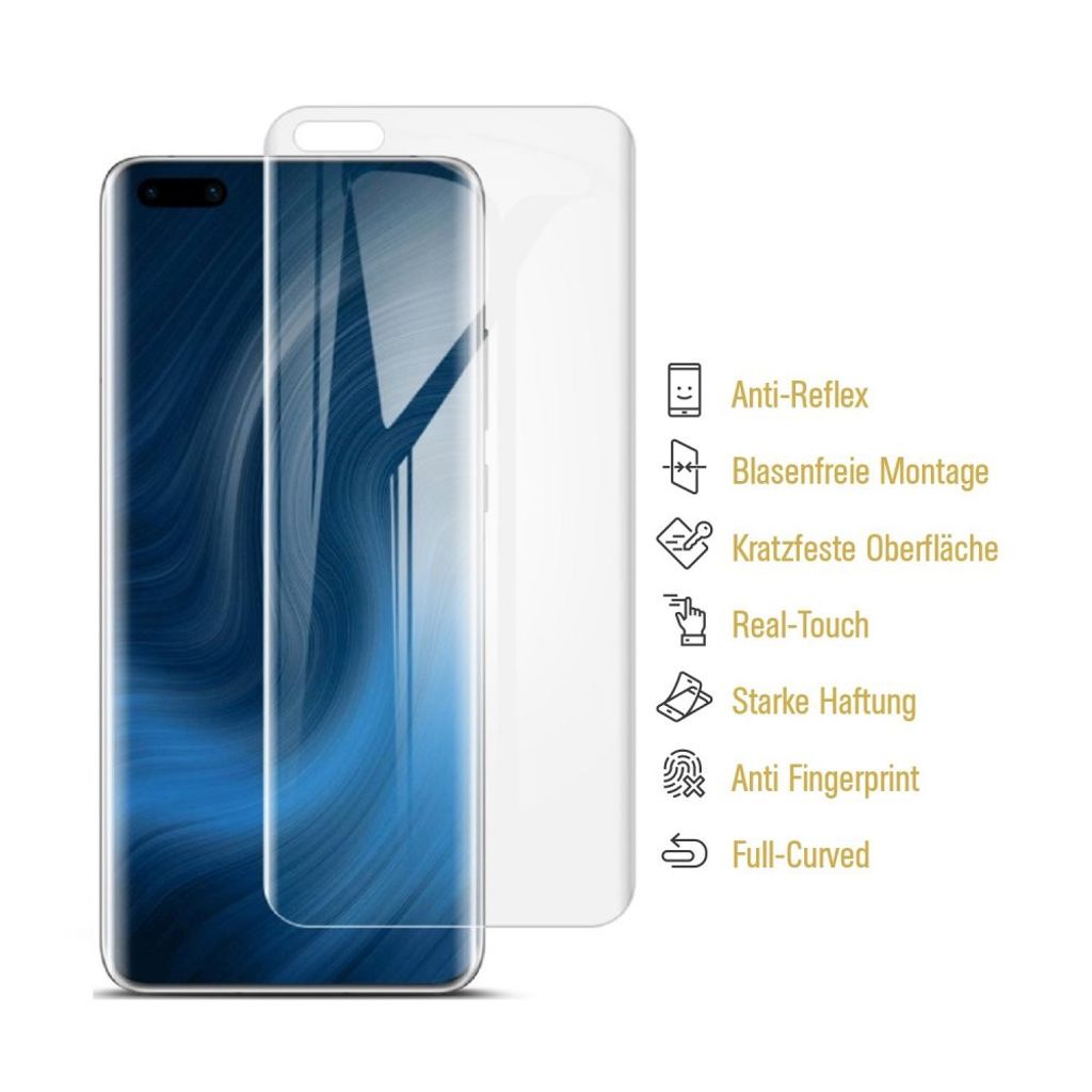 5x Pellicola Protettiva Antiriflesso Compatibile Con Huawei Mate 30 Pro