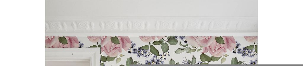 Coloray Fototapete 312x219 cm Latextapete Magicstick - Rosenblumen