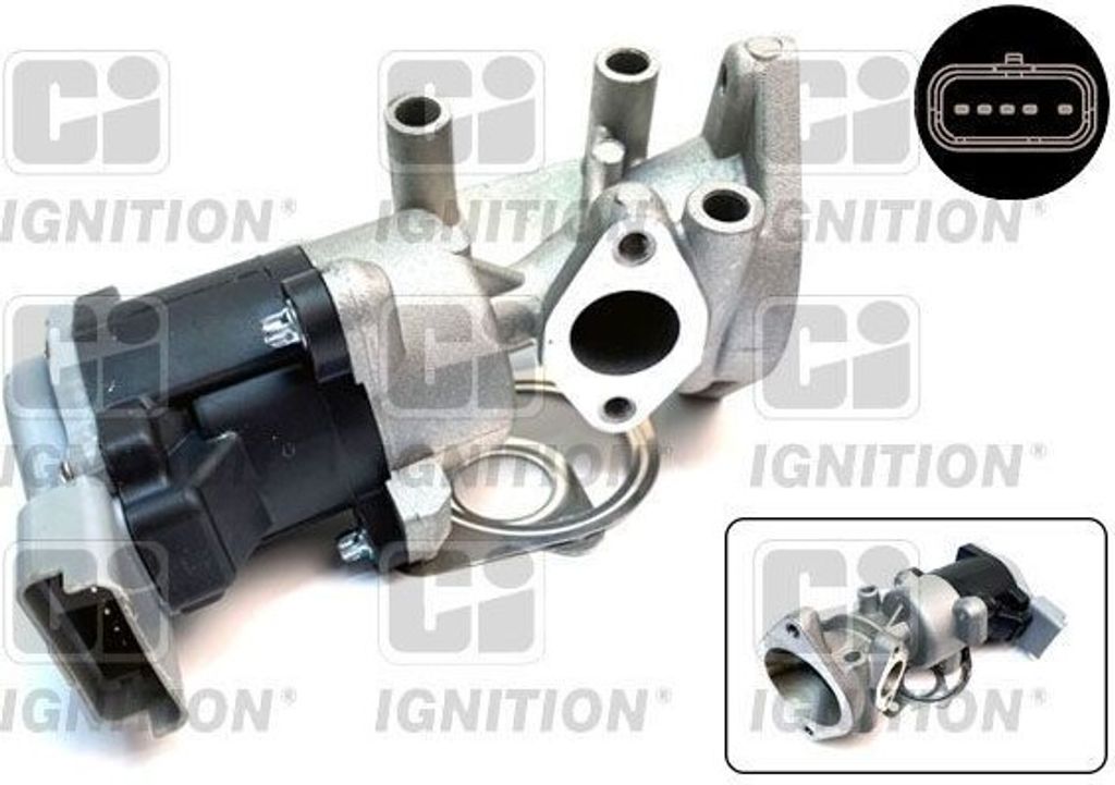 QUINTON HAZELL XEGR138 AGR-Ventil für LAND ROVER Range Rover Sport (L320) Abgasrückführungsventil