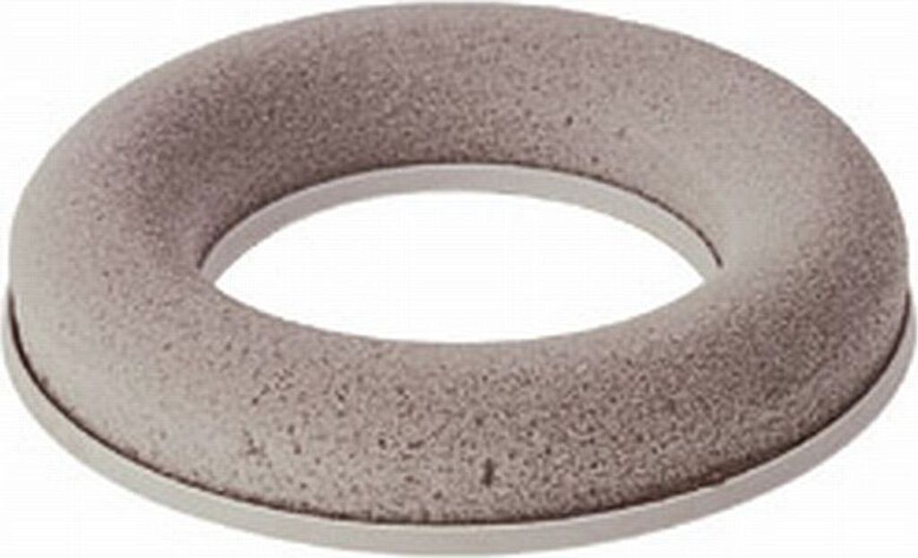 Steckschaum-Kranz mit Plastikunterlage, D. 20 cm, Ring, Steckmasse, Steckmoos