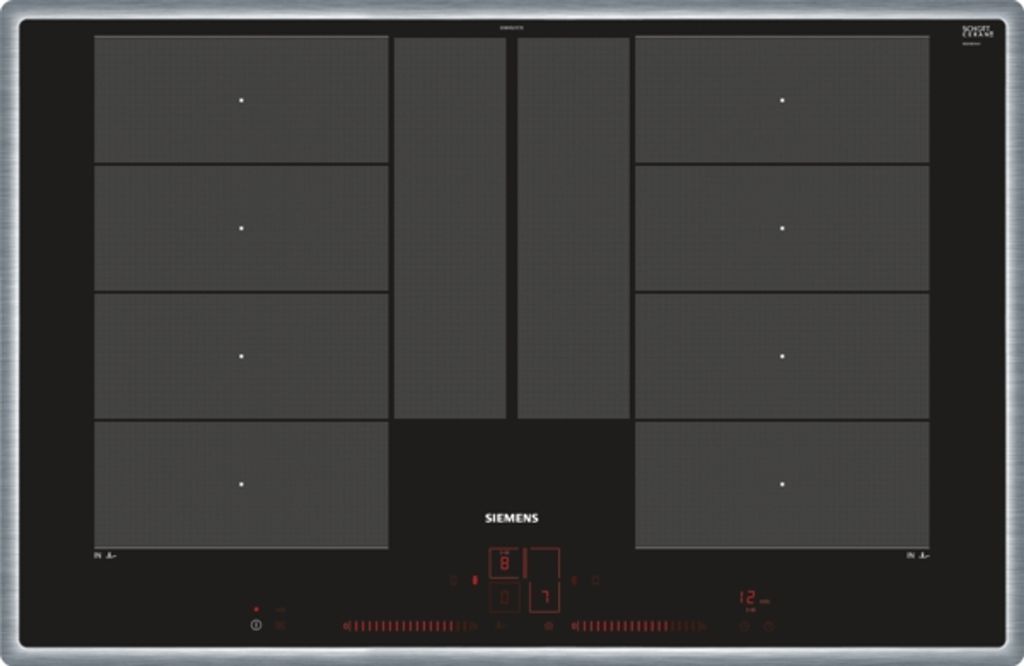 Siemens iQ700, Induktionskochfeld, 80 cm, Schwarz, Mit Image du produit 